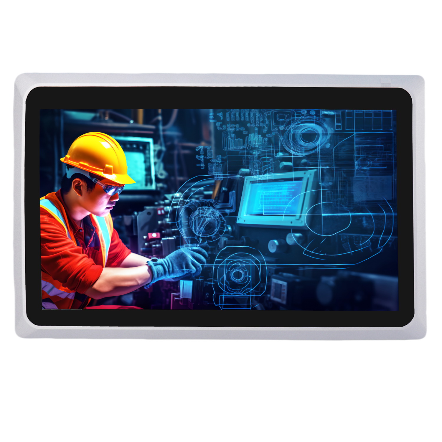 13.3寸纯平面工业平板电脑 SCP-D133WR - 图片 2