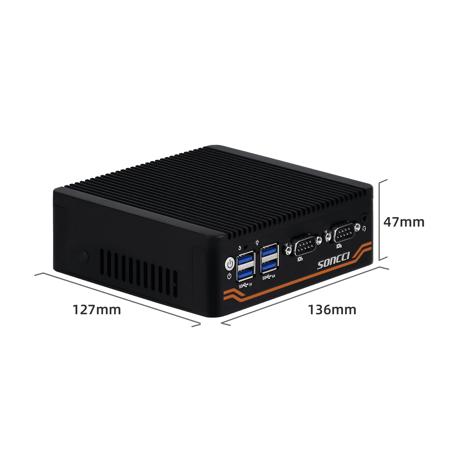 N100无风扇迷你工控机 SCI-S4050 - 图片 16